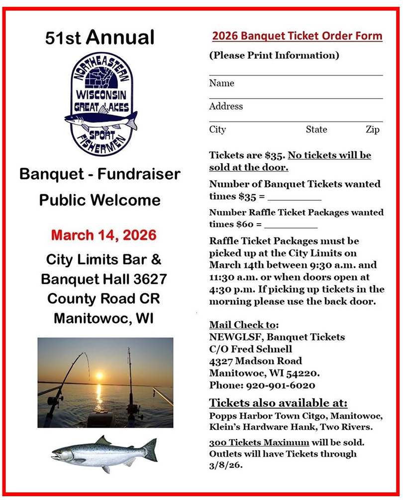 2026 banquet ticket order form